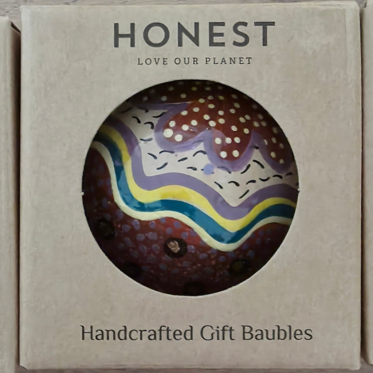 Luxury handmade Christmas baubles