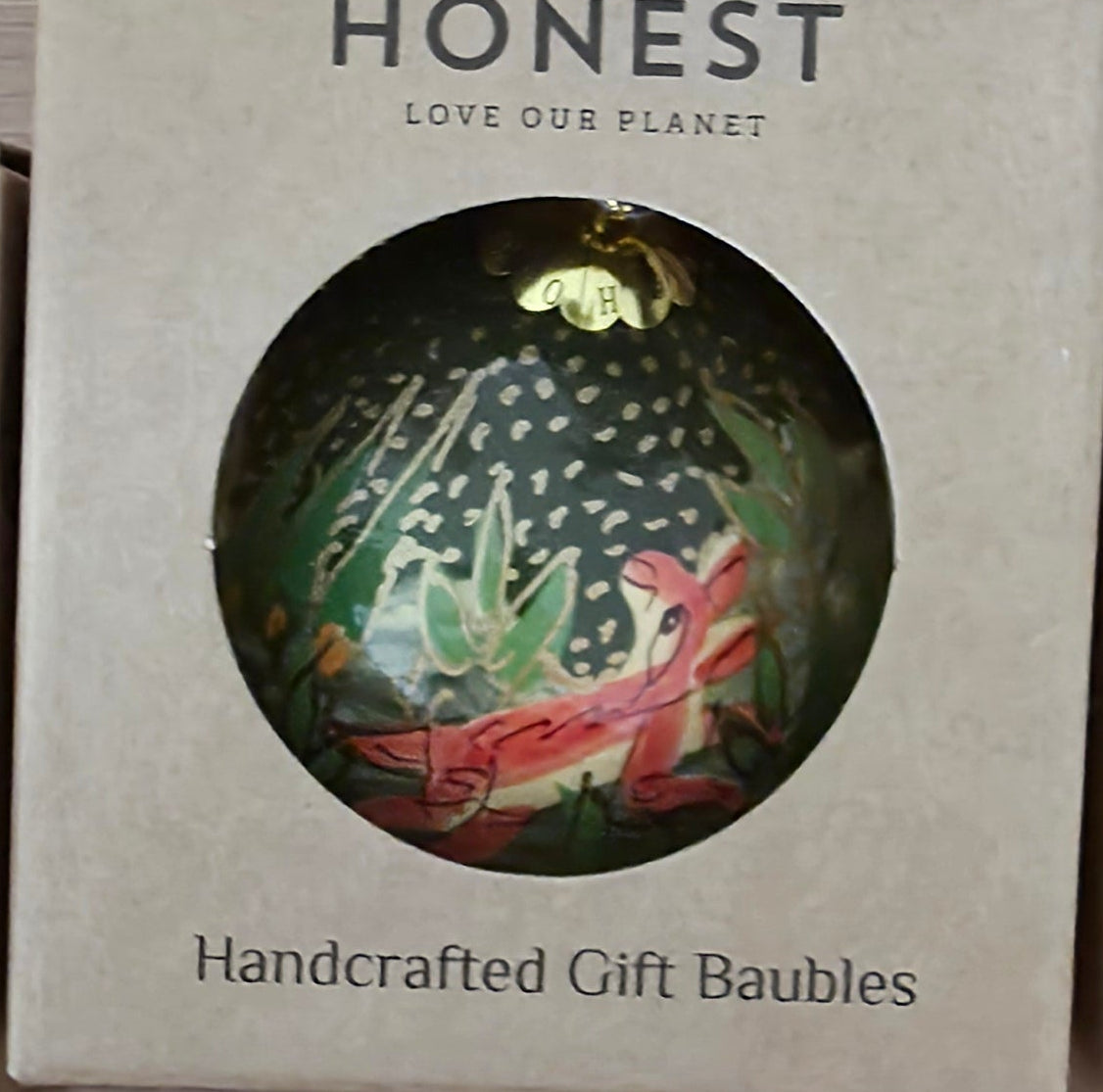 Luxury handmade Christmas baubles