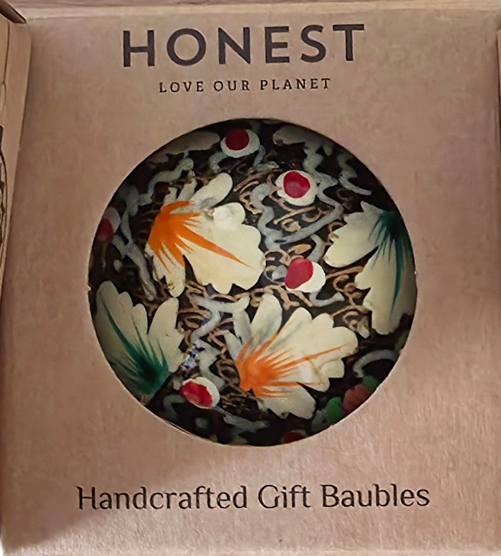 Luxury handmade Christmas baubles