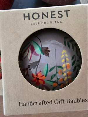 Luxury handmade Christmas baubles 