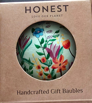 Luxury handmade Christmas baubles 