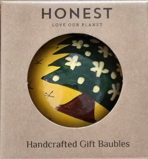 Luxury handmade Christmas baubles 