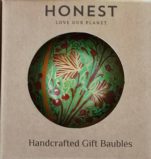 Luxury handmade Christmas baubles 