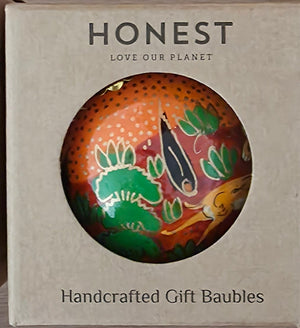 Luxury handmade Christmas baubles 