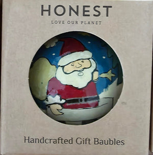 Luxury handmade Christmas baubles 