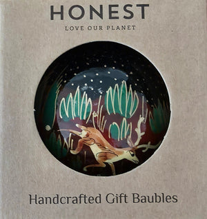 Luxury handmade Christmas baubles 