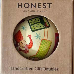 Luxury handmade Christmas baubles 