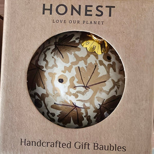 Luxury handmade Christmas baubles 