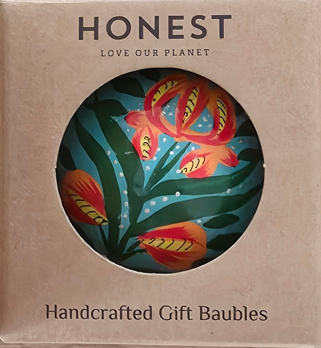 Luxury handmade Christmas baubles 