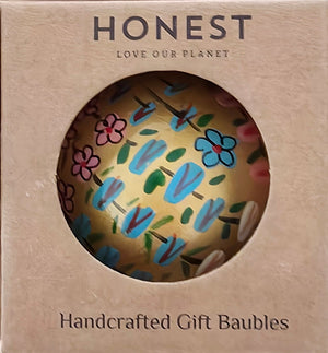 Luxury handmade Christmas baubles 