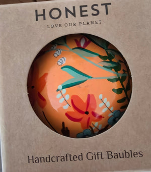 Luxury handmade Christmas baubles 